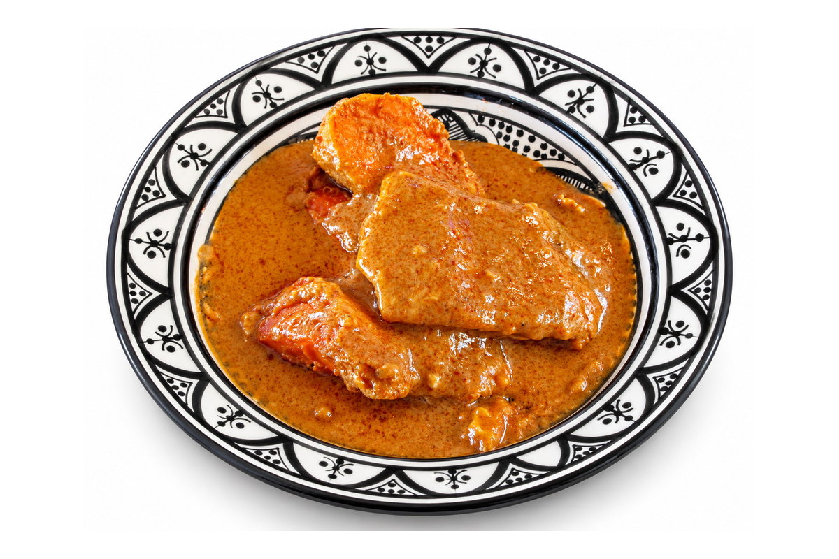 Mafé de poisson à la sauce d’arachide